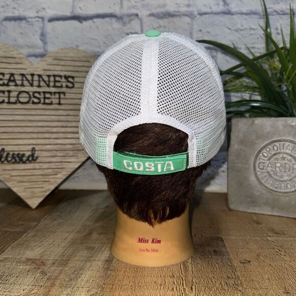Authentic Costa C Hat Adjustable green trucker - Picture 5 of 9